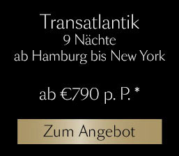 Transatlantik 9 Nächte ab Hamburg bis New York